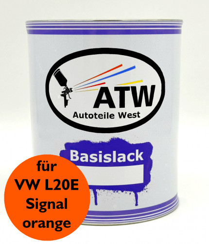 Autolack für VW L20E Signalorange